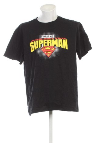 Мъжка тениска Superman, Размер XXL, Цвят Черен, Цена 10,22 €