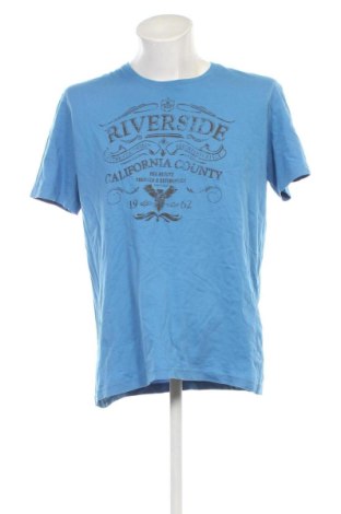 Męski T-shirt Tom Tailor, Rozmiar XL, Kolor Niebieski, Cena 40,99 zł