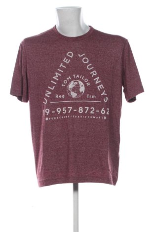 Herren Shirt Tom Tailor, Größe XL, Farbe Rot, Preis 8,00 €, #136673646