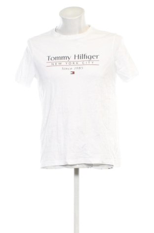 Мъжка тениска Tommy Hilfiger, Размер M, Цвят Бял, Цена 39,88 €