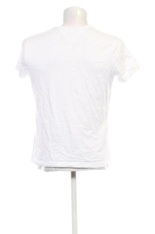 Męski T-shirt Tommy Hilfiger, Rozmiar L, Kolor Biały, Cena 91,99 zł