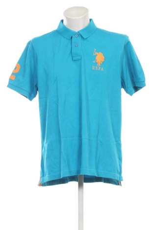 Ανδρικό t-shirt U.S. Polo Assn., Μέγεθος 3XL, Χρώμα Μπλέ, Τιμή 25,00 €, #136649585