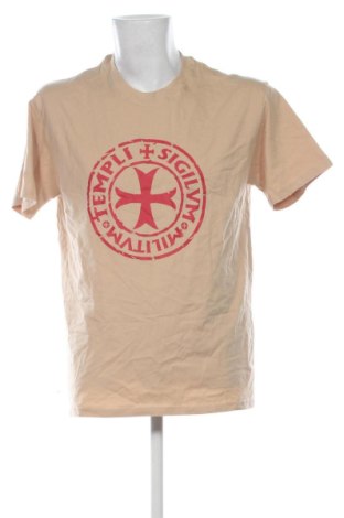Męski T-shirt Unbranded, Rozmiar L, Kolor Beżowy, Cena 51,99 zł