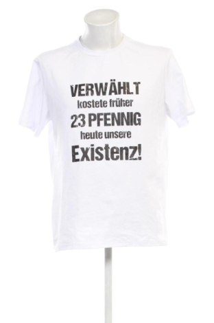 Мъжка тениска Unbranded, Размер XXL, Цвят Бял, Цена 10,22 €