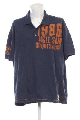 Herren Shirt Uncle Sam, Größe 5XL, Farbe Blau, Preis 12,99 €