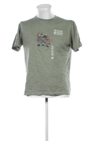 Ανδρικό t-shirt Uniqlo, Μέγεθος L, Χρώμα Πράσινο, Τιμή 9,99 €