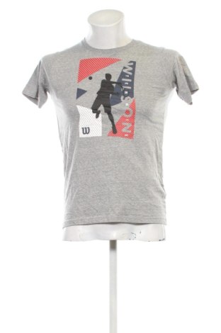 Мъжка тениска Wilson, Размер L, Цвят Сив, Цена 6,64 €, #136639918