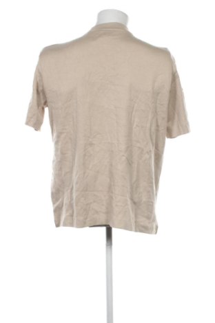 Мъжка тениска Zara, Размер XXL, Цвят Бежов, Цена 8,69 €
