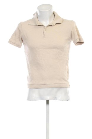 Tricou de bărbați Zara, Mărime M, Culoare Bej, Preț 63,99 Lei