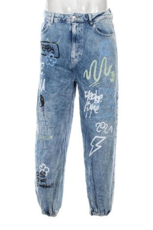 Мъжки дънки Bershka, Размер M, Цвят Многоцветен, Цена 20,45 €, #136629592