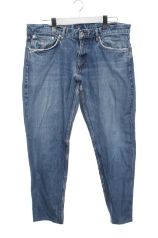 Blugi de bărbați Gant, Mărime L, Culoare Albastru, Preț 255,45 Lei, #136542286