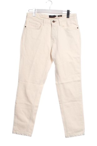 Blugi de bărbați Massimo Dutti, Mărime S, Culoare Ecru, Preț 198,10 Lei, #136538487