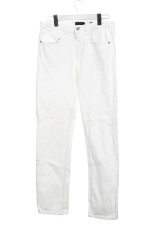 Blugi de bărbați Massimo Dutti, Mărime S, Culoare Alb, Preț 198,10 Lei, #136538703
