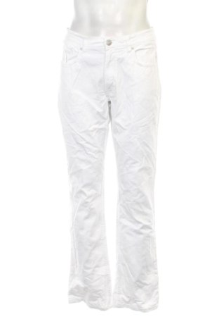 Мъжки дънки Oklahoma Jeans, Размер L, Цвят Бял, Цена 15,33 €, #136623484