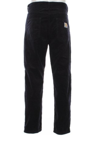 Pantaloni raiați de bărbați Carhartt, Mărime L, Culoare Albastru, Preț 181,00 Lei