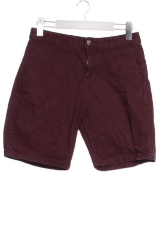 Мъжки къс панталон Bershka, Размер S, Цвят Червен, Цена 9,20 €, #136573407
