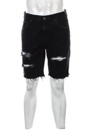 Мъжки къс панталон Bershka, Размер L, Цвят Черен, Цена 15,33 €