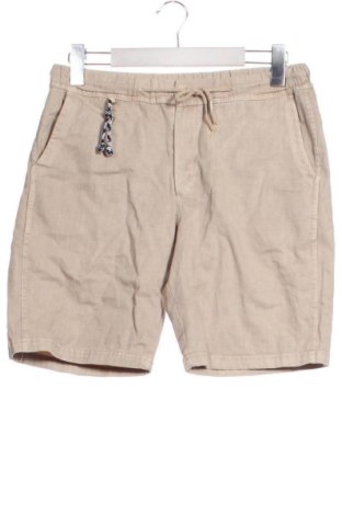 Мъжки къс панталон Zara, Размер S, Цвят Бежов, Цена 10,73 €