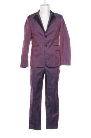 Herrenanzug Manfinity, Größe M, Farbe Lila, Preis 91,99 €