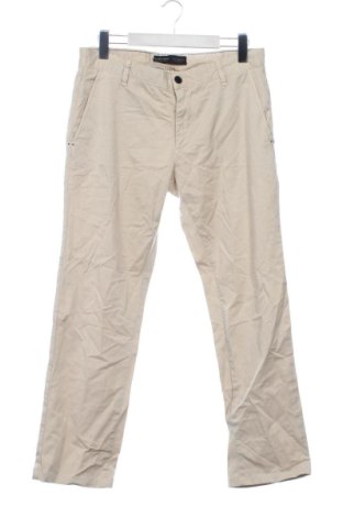 Мъжки панталон Zara, Размер S, Цвят Екрю, Цена 14,31 €