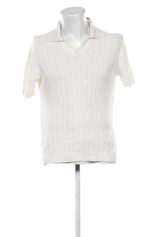 Męski sweter Massimo Dutti, Rozmiar M, Kolor Biały, Cena 171,47 zł