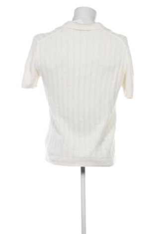 Męski sweter Massimo Dutti, Rozmiar M, Kolor Biały, Cena 171,47 zł