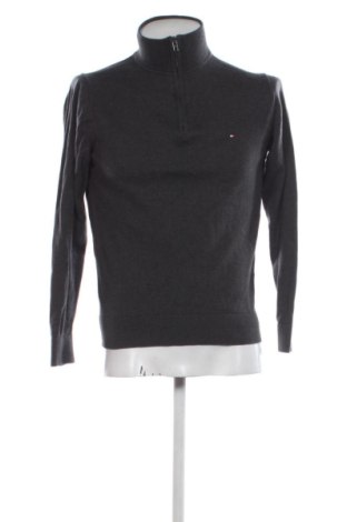 Herrenpullover Tommy Hilfiger, Größe M, Farbe Grau, Preis 45,46 €