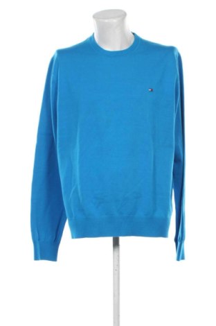Ανδρικό πουλόβερ Tommy Hilfiger, Μέγεθος 3XL, Χρώμα Μπλέ, Τιμή 46,00 €, #136622808