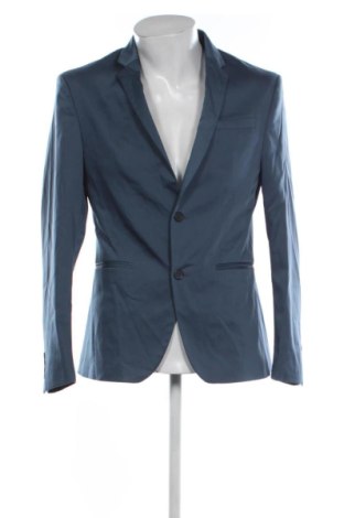 Мъжко сако Zara, Размер L, Цвят Син, Цена 28,20 €, #136642819