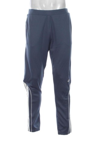 Pantaloni trening de bărbați Adidas, Mărime L, Culoare Albastru, Preț 274,99 Lei