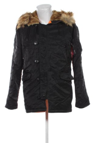 Herrenjacke Alpha Industries, Größe M, Farbe Schwarz, Preis 42,99 €, #135899311