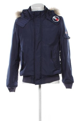 Ανδρικό μπουφάν Tommy Jeans, Μέγεθος M, Χρώμα Μπλέ, Τιμή 200,00 €