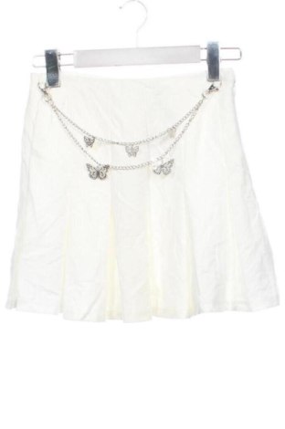 Spódnica Bershka, Rozmiar XS, Kolor Biały, Cena 83,99 zł