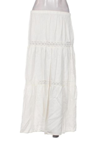 Fustă Bershka, Mărime M, Culoare Alb, Preț 113,99 Lei