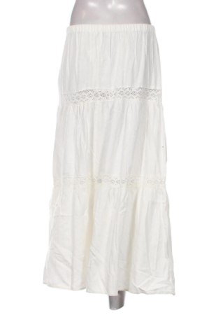 Fustă Bershka, Mărime M, Culoare Alb, Preț 113,99 Lei
