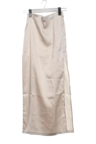 Φούστα Bershka, Μέγεθος XS, Χρώμα  Μπέζ, Τιμή 22,99 €