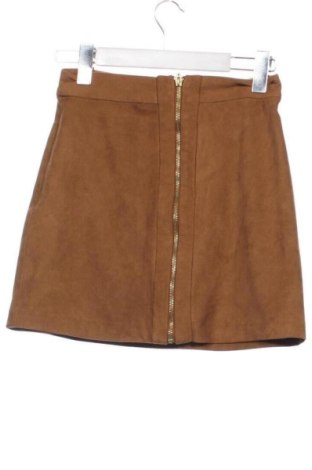 Rock H&M, Größe XS, Farbe Braun, Preis 9,78 €
