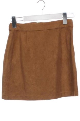Rock H&M, Größe XS, Farbe Braun, Preis 9,78 €
