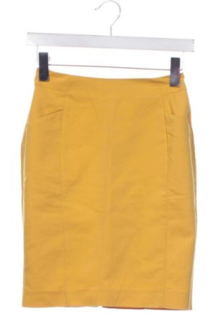 Rock H&M, Größe XXS, Farbe Gelb, Preis 10,00 €, #136581709