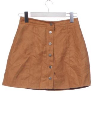 Rock H&M, Größe XXS, Farbe Braun, Preis 20,99 €