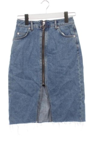 Szoknya Topshop Moto, Méret XXS, Szín Kék, Ár 8 678 Ft