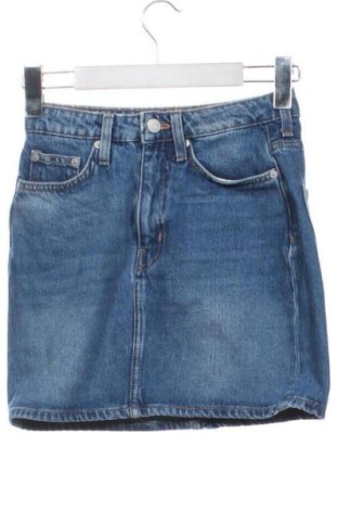 Fustă Weekday, Mărime XS, Culoare Albastru, Preț 83,41 Lei, #136668356