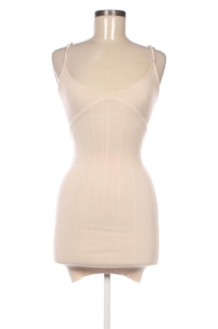Sukienka Bershka, Rozmiar XXS, Kolor ecru, Cena 106,90 zł, #136665146