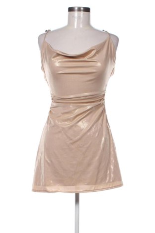 Sukienka Bershka, Rozmiar S, Kolor Złocisty, Cena 170,00 zł, #136668669