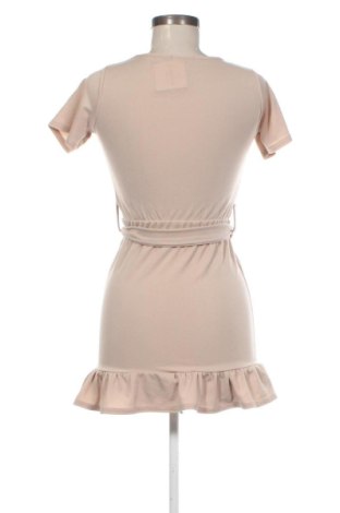 Kleid Boohoo, Größe XS, Farbe Beige, Preis 25,99 €