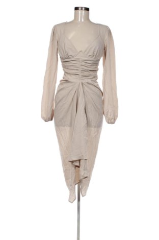 Kleid Pretty Little Thing, Größe S, Farbe Beige, Preis 25,99 €