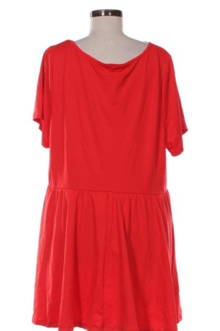 Kleid SHEIN, Größe 4XL, Farbe Rot, Preis 25,99 €