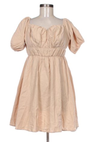 Φόρεμα SHEIN, Μέγεθος XL, Χρώμα  Μπέζ, Τιμή 32,00 €, #136661317