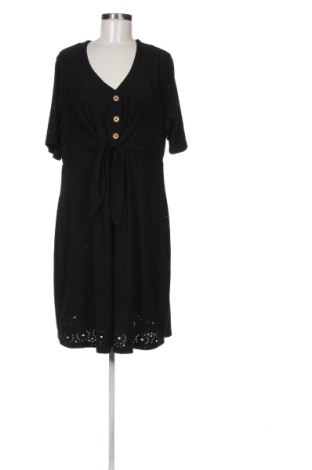 Kleid Ulla Popken, Größe XXL, Farbe Schwarz, Preis 31,99 €
