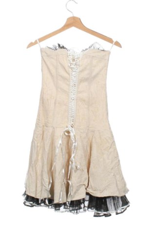 Rochie Unbranded, Mărime XS, Culoare Bej, Preț 103,96 Lei